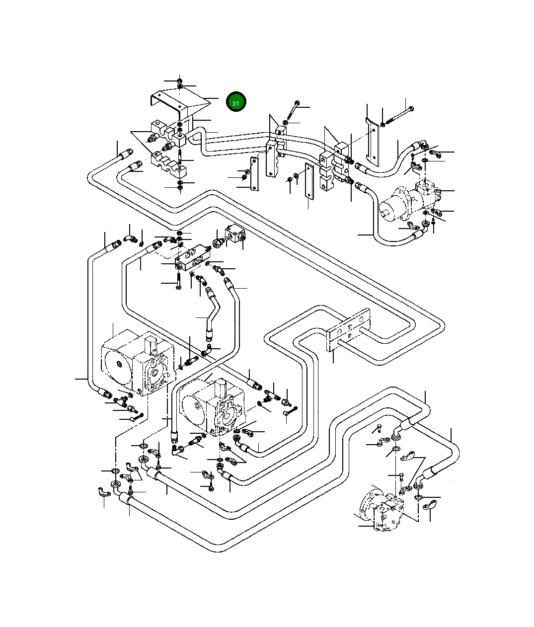 Крышка 1286 913 H1 Komatsu