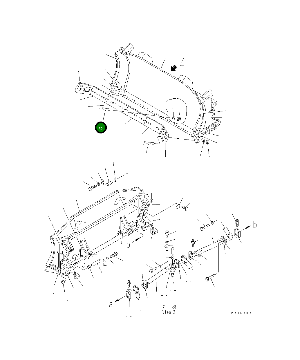 Болт 19M-09-13130 Komatsu