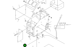 Крышка 418-V89-2271 Komatsu