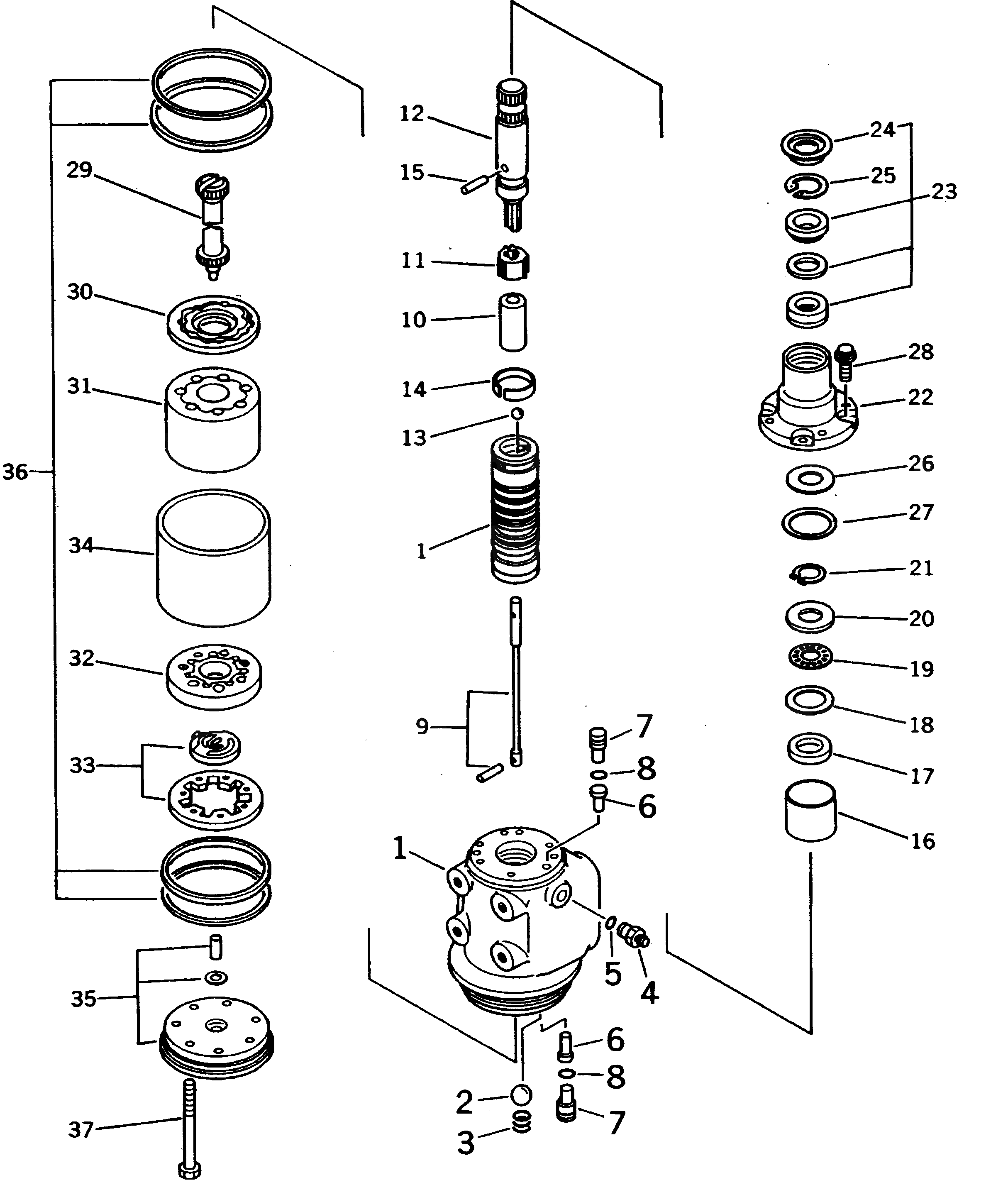 Кольцо уплотнительное (O-Ring) 561-40-63440 Komatsu