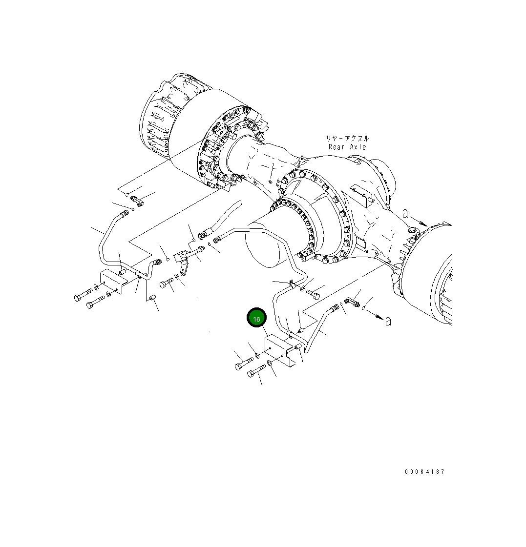 Крышка 425-S05-3741 Komatsu