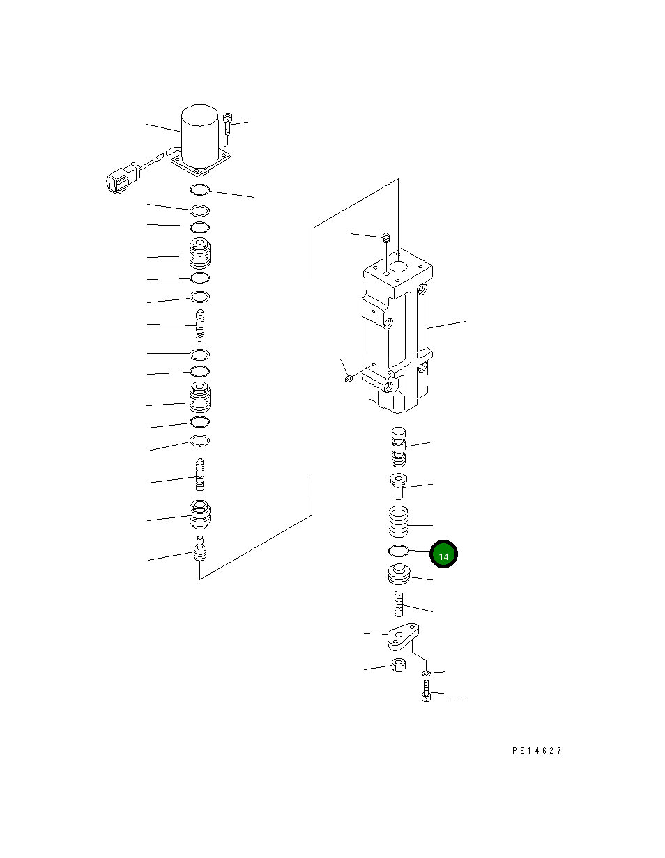 Кольцо уплотнительное (O-Ring) 07000-42018  Komatsu