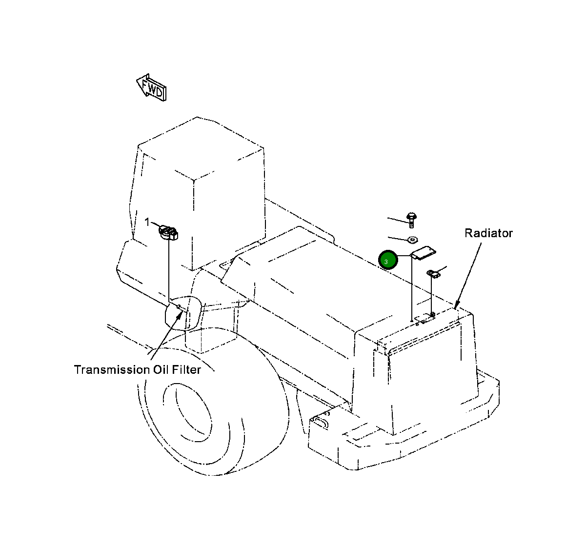Крышка 428-979-1110 Komatsu