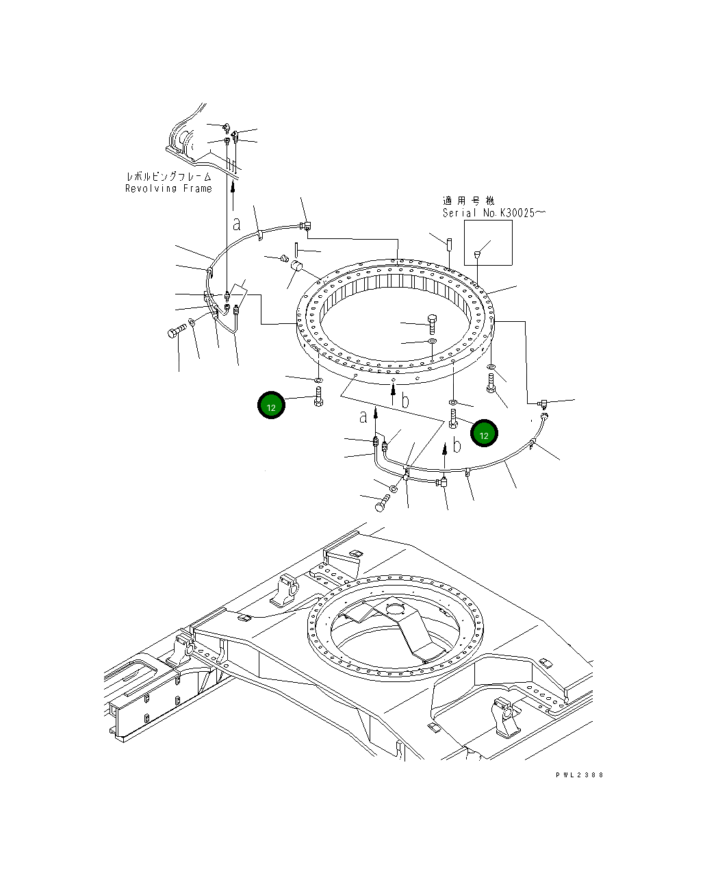Болт 209-09-78120 Komatsu