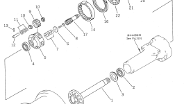 Конический подшипник 417-22-12810 Komatsu