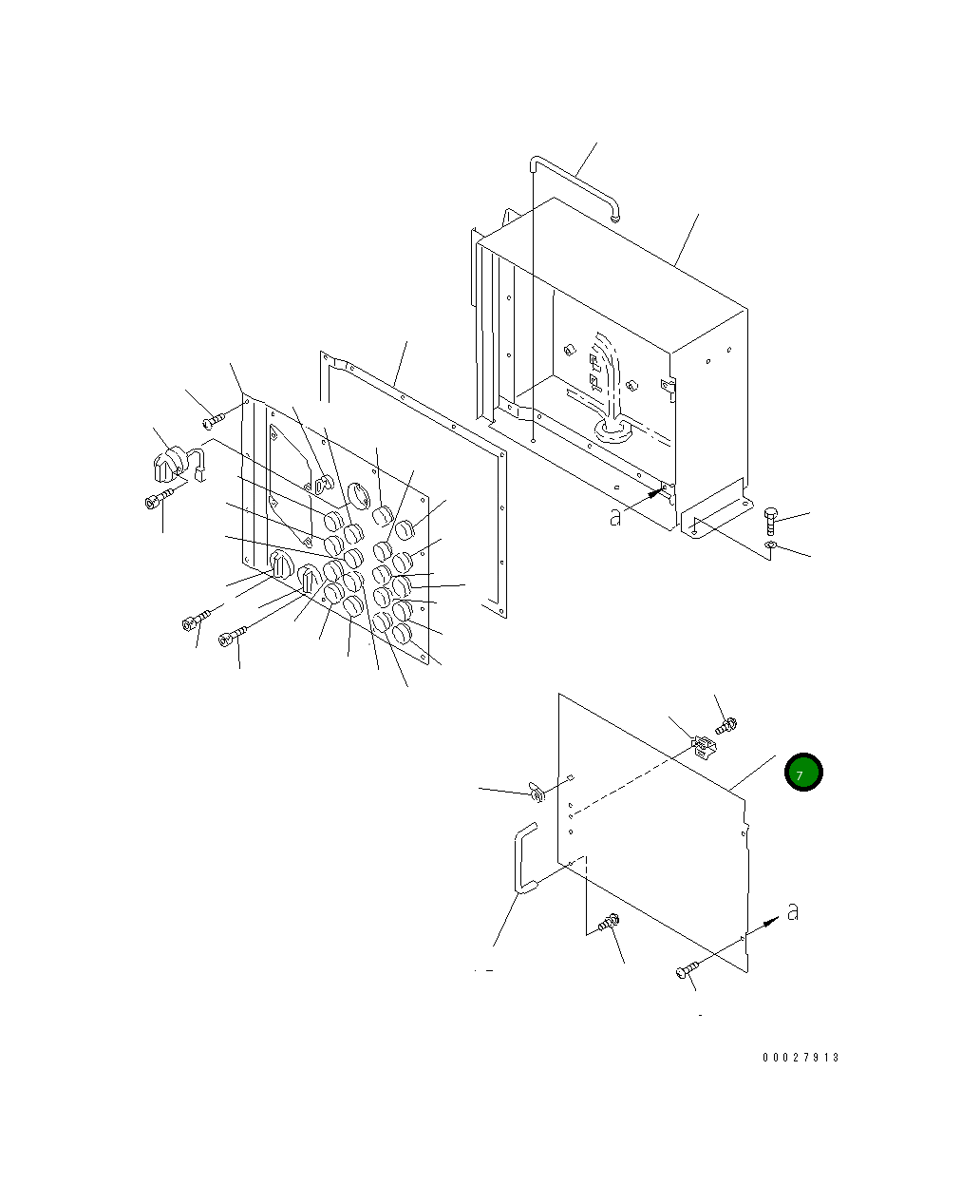 Крышка 8233-06-3241 Komatsu