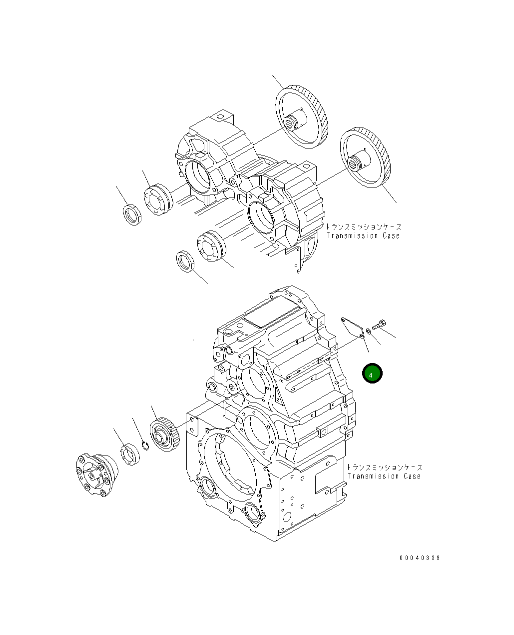 Крышка 714-12-38560 Komatsu