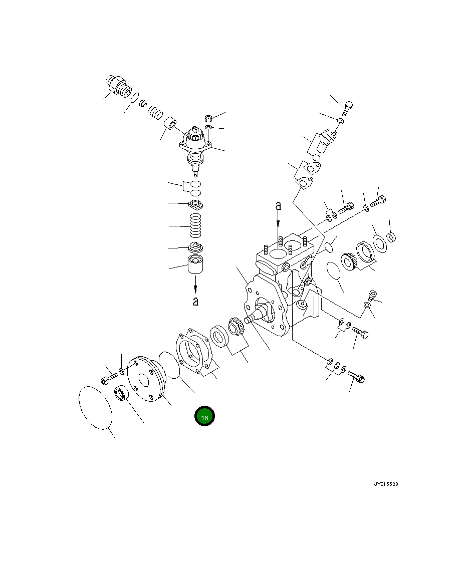 Кольцо уплотнительное (O-Ring) ND094086-0150 Komatsu