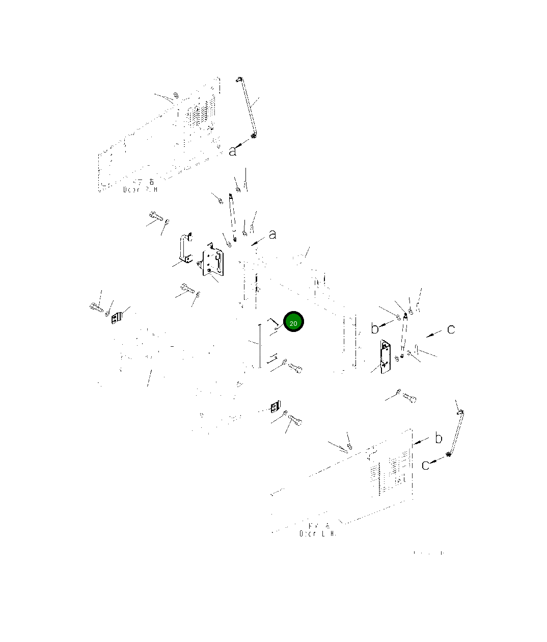 Крышка 423-54-62680 Komatsu