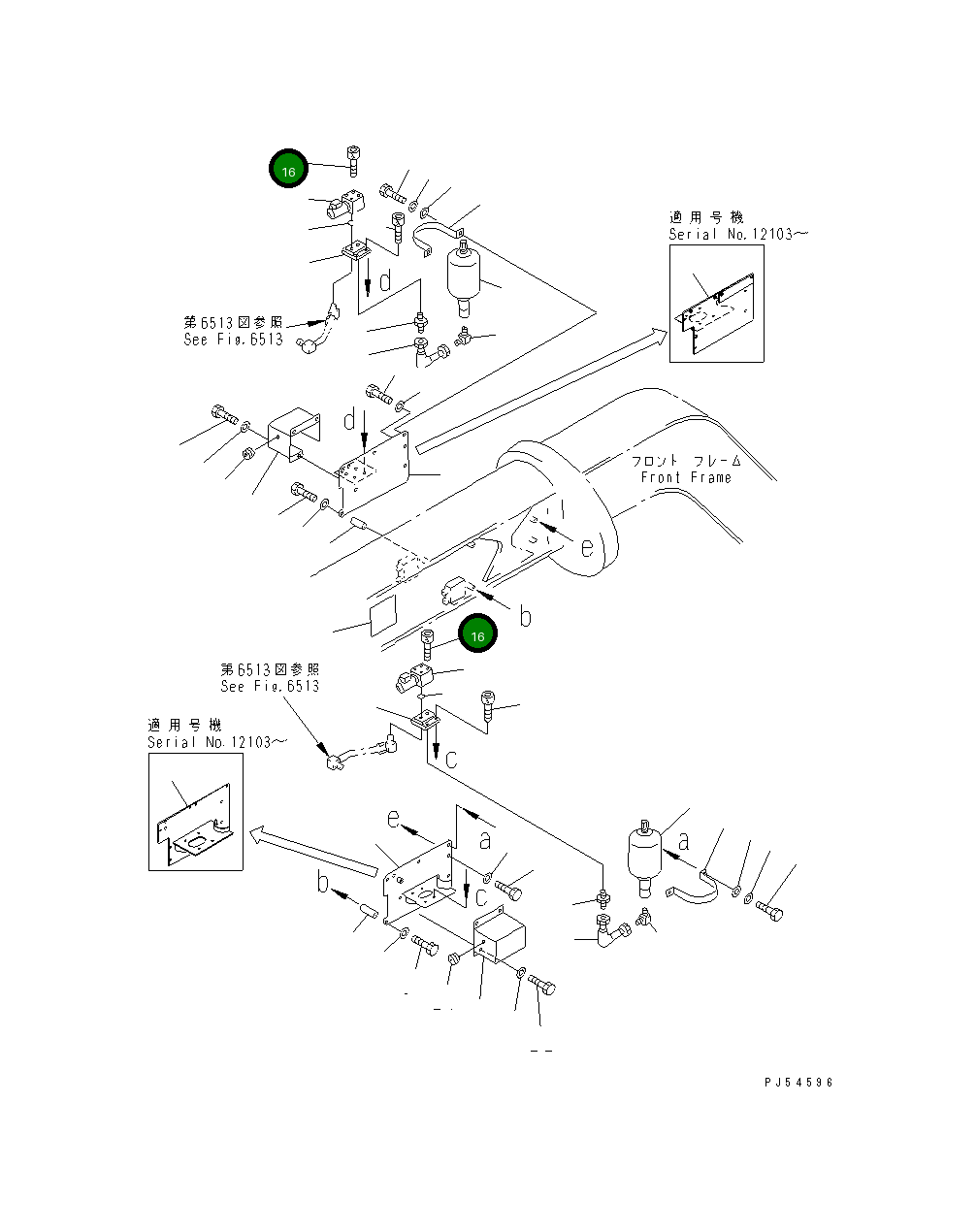 Болт 01252-70875  Komatsu