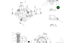 Кольцо уплотнительное (O-Ring) 6261-51-9230 Komatsu