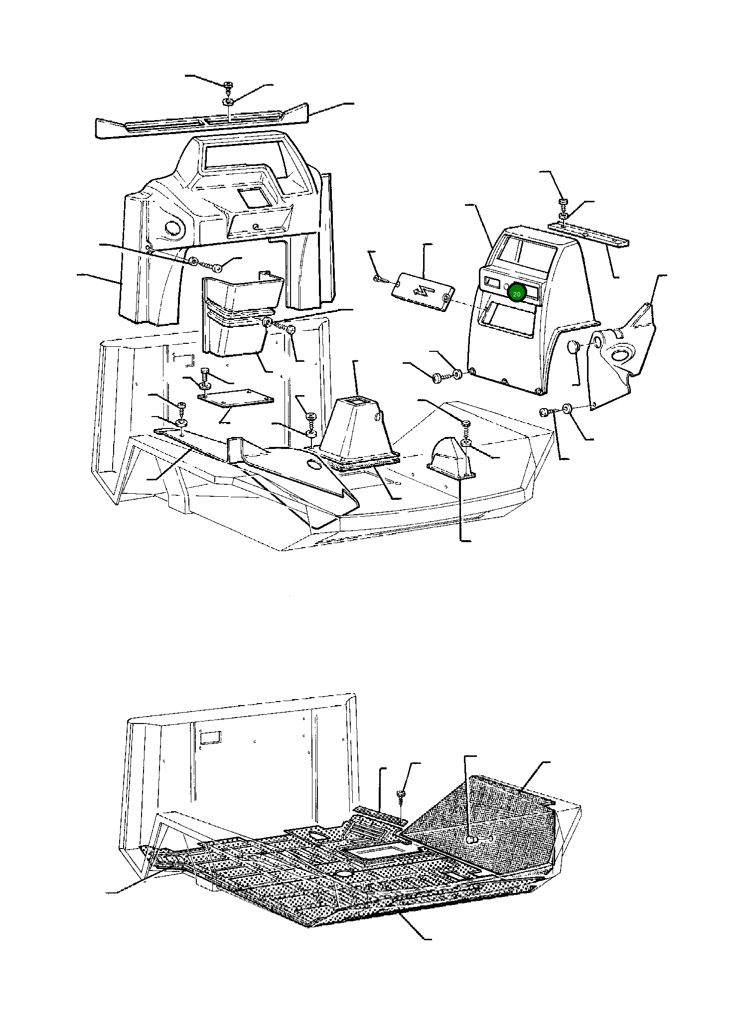 Крышка 311305749 Komatsu