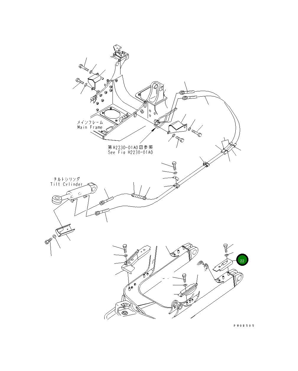 Крышка 124-62-61790 Komatsu