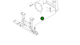 Крышка 17M-54-26540 Komatsu