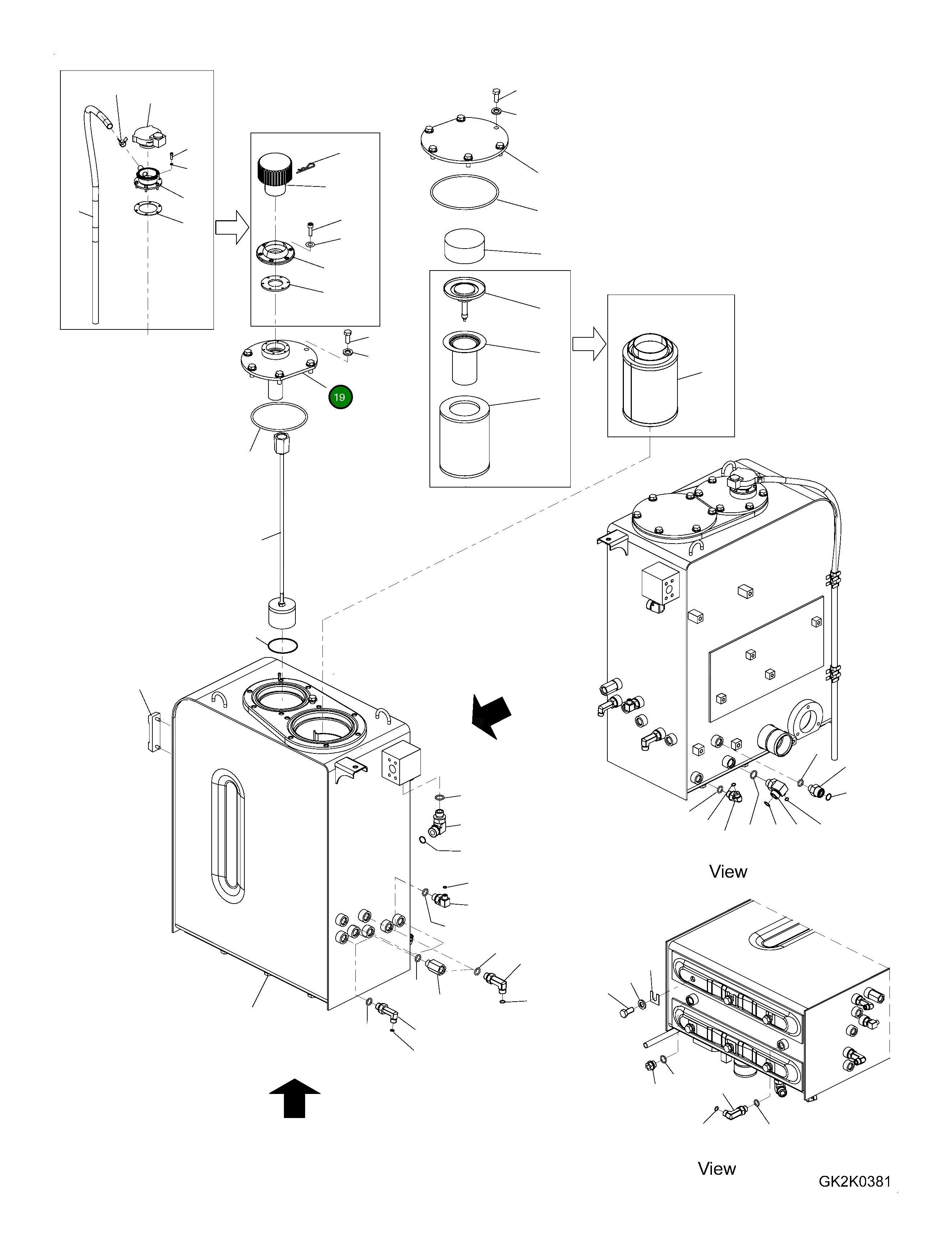 Крышка 20E-60-31310  Komatsu