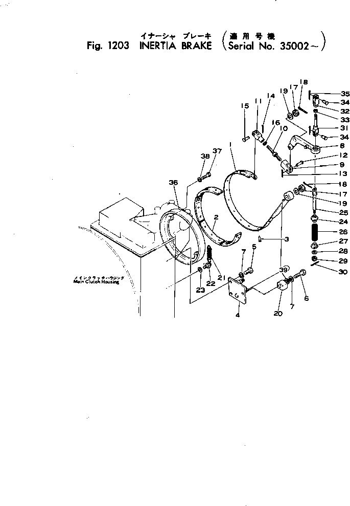 Болт 141-10-13180  Komatsu