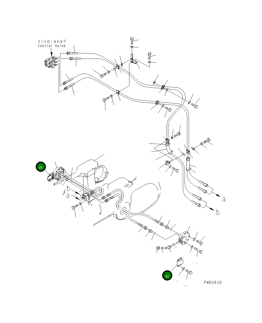 Крышка 195-30-52130 Komatsu