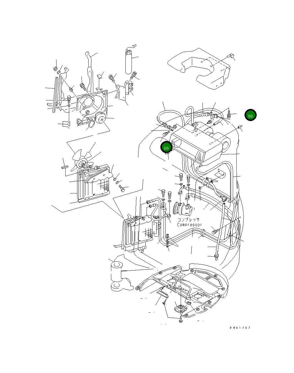 Болт YM26013-060162 Komatsu