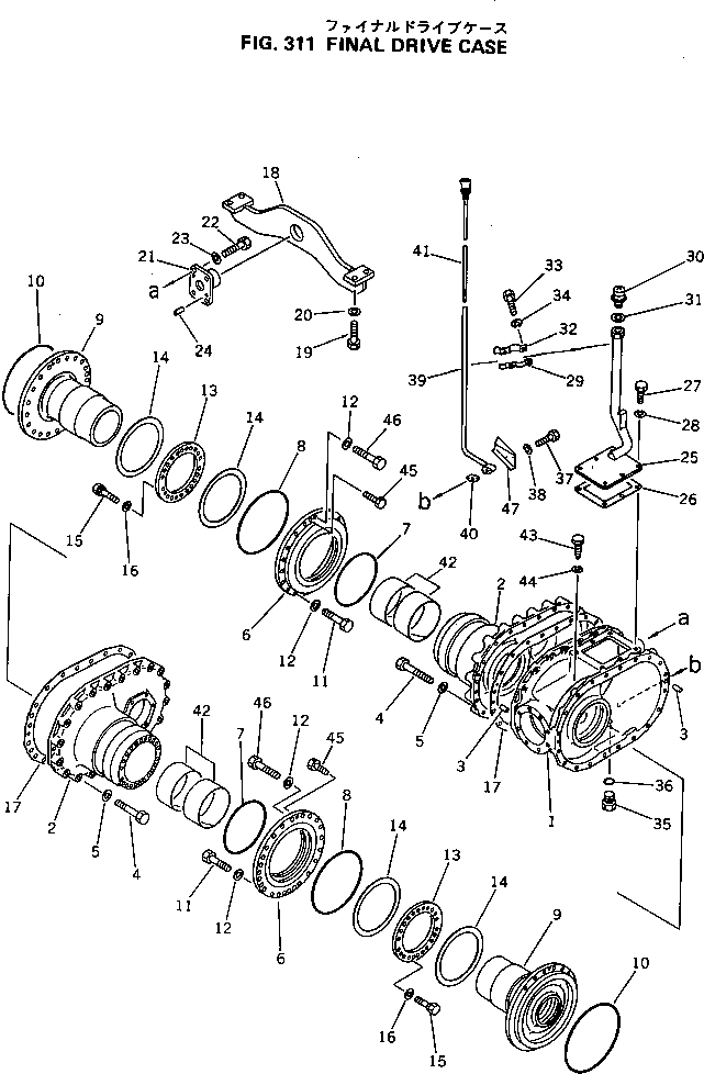 Болт 238-22-11750  Komatsu