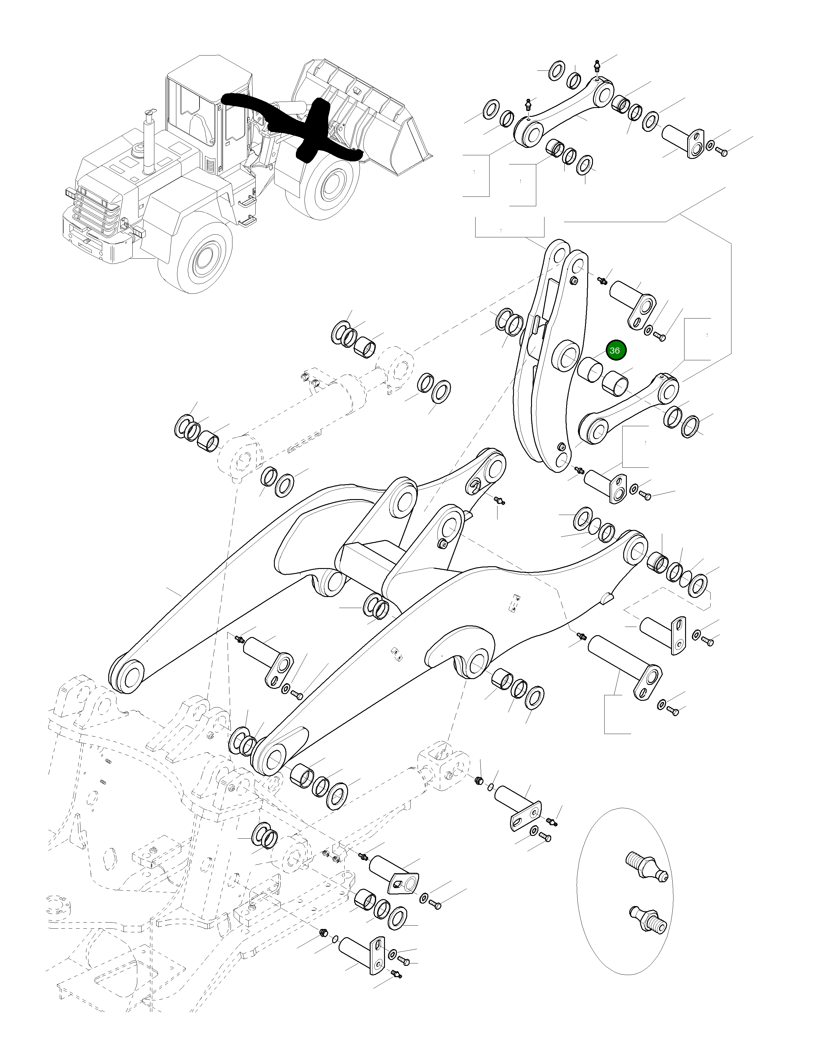Кольцо 42Y-70-H1F90 Komatsu