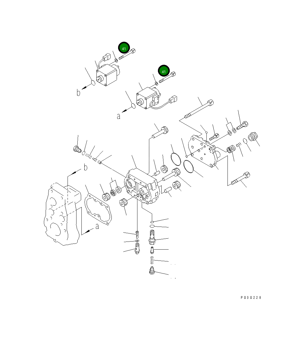Болт 6553-81-7110 Komatsu