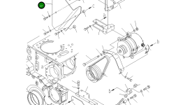 Крышка 6240-81-6411 Komatsu