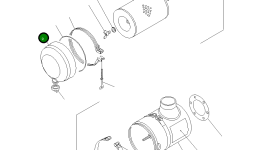 Крышка 600-121-2540 Komatsu