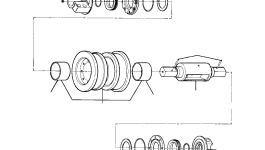 Кольцо уплотнительное (O-Ring) 285 253 R1 Komatsu
