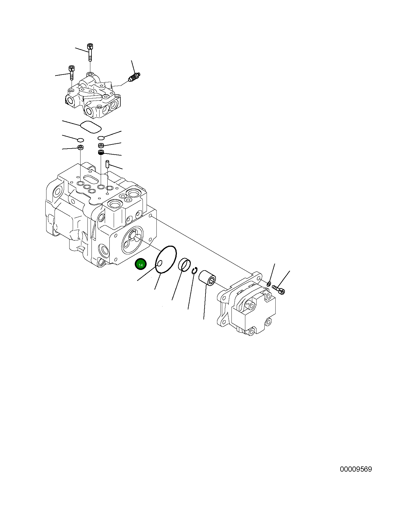 Кольцо уплотнительное (O-Ring)  07000-13040  Komatsu