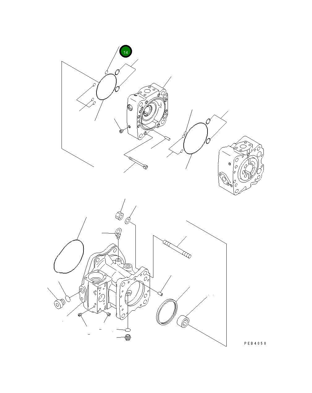 Кольцо уплотнительное (O-Ring) 07000-B2015  Komatsu