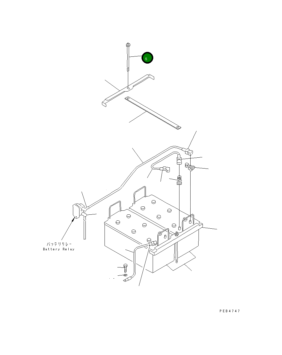 Болт 205-06-K1730 Komatsu