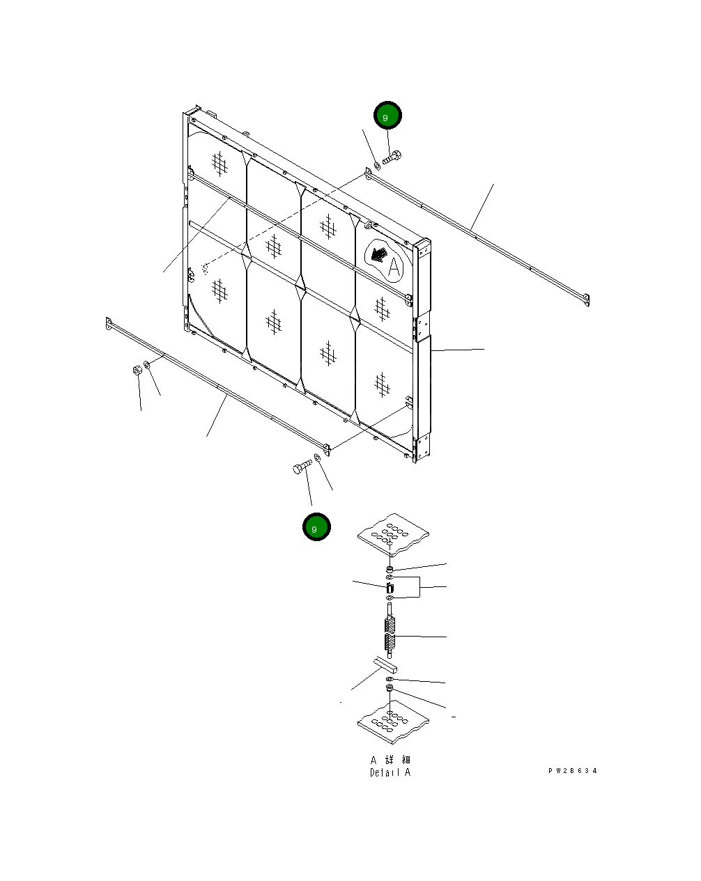 Болт LM33054-04 Komatsu
