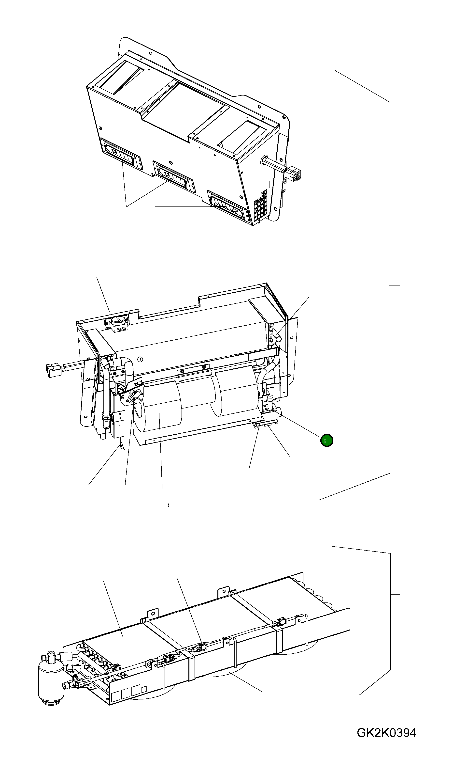 Кольцо уплотнительное (O-Ring) 42T-56-H0R48 Komatsu