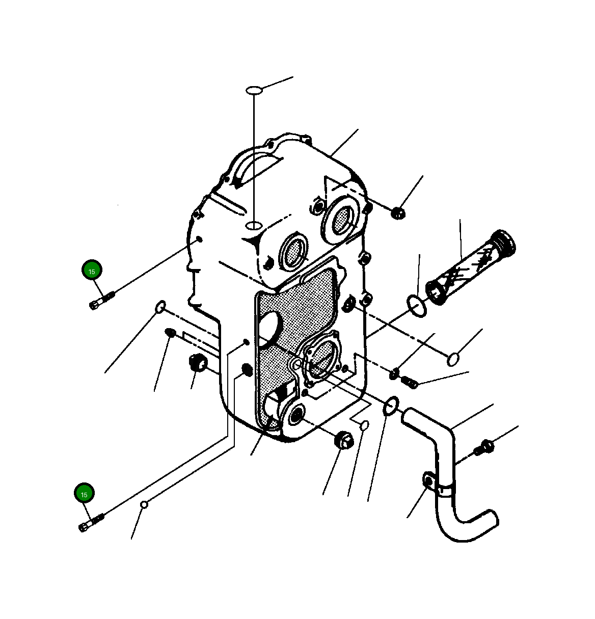 Болт 82 717 Komatsu