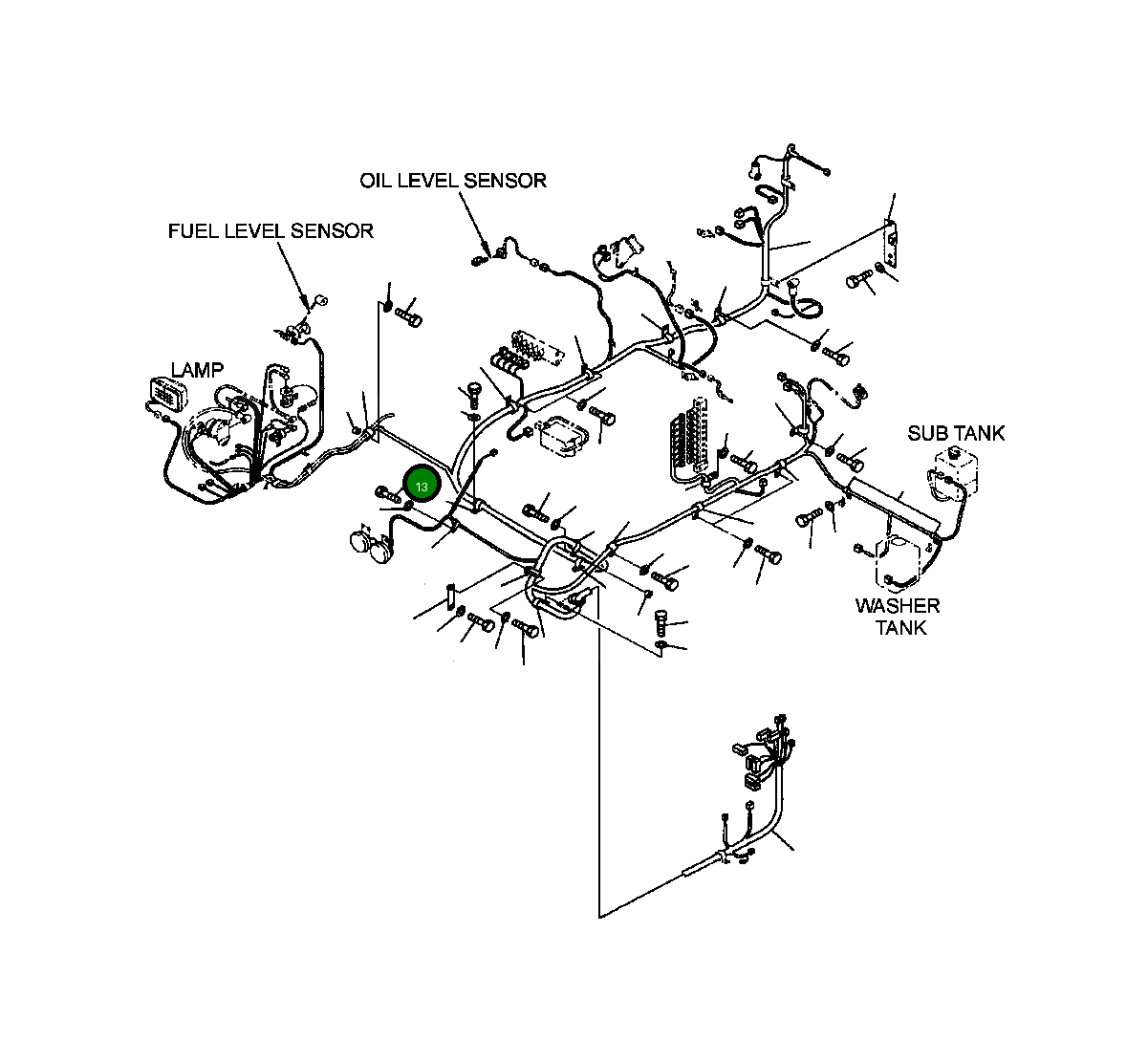 Болт 01010-81223 Komatsu