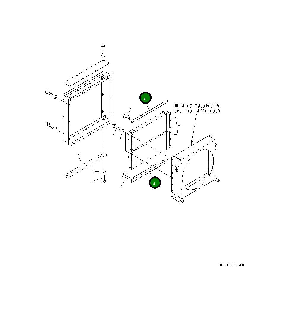 Крышка 427-S05-3140 Komatsu
