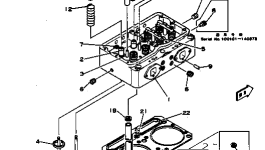 Прокладка 6610-11-1711 Komatsu