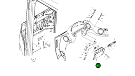 Крышка 426-926-3842 Komatsu