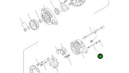 Болт YM119836-77830 Komatsu