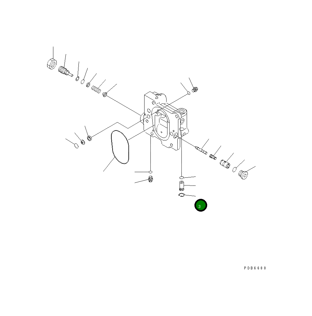 Кольцо 04065-01610  Komatsu