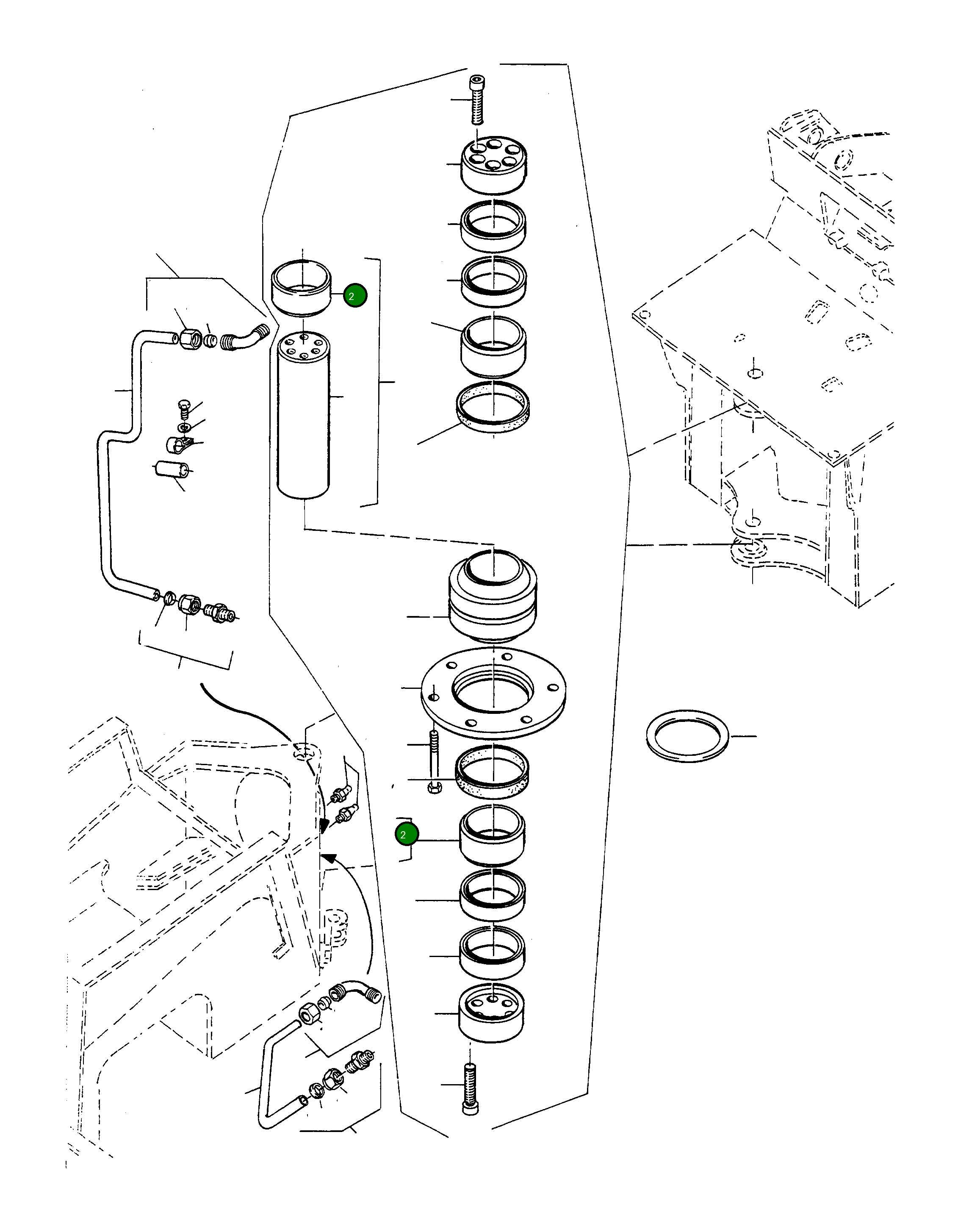 Кольцо 4215837M1 Komatsu