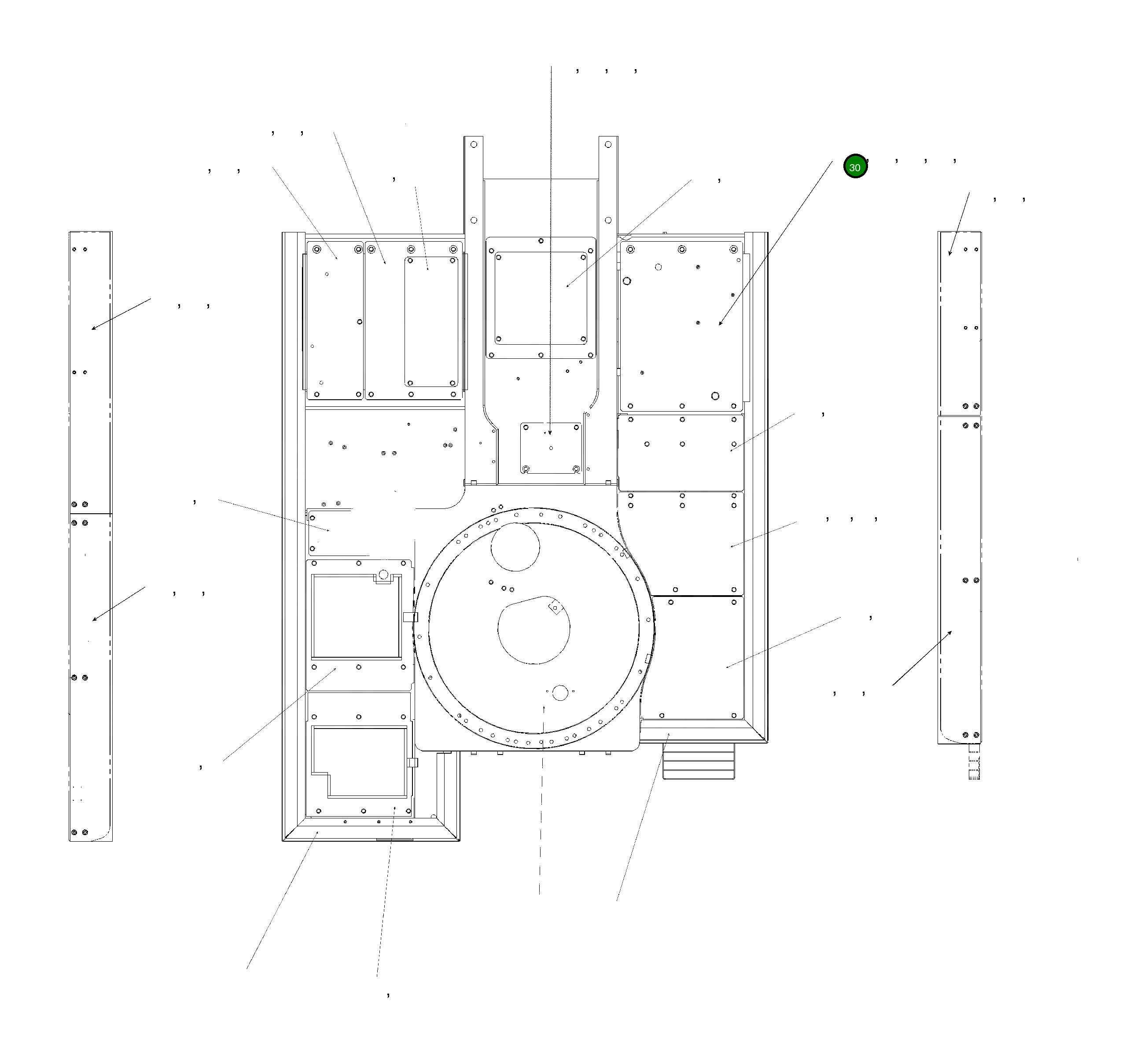 Крышка 206-54-KA161NK Komatsu