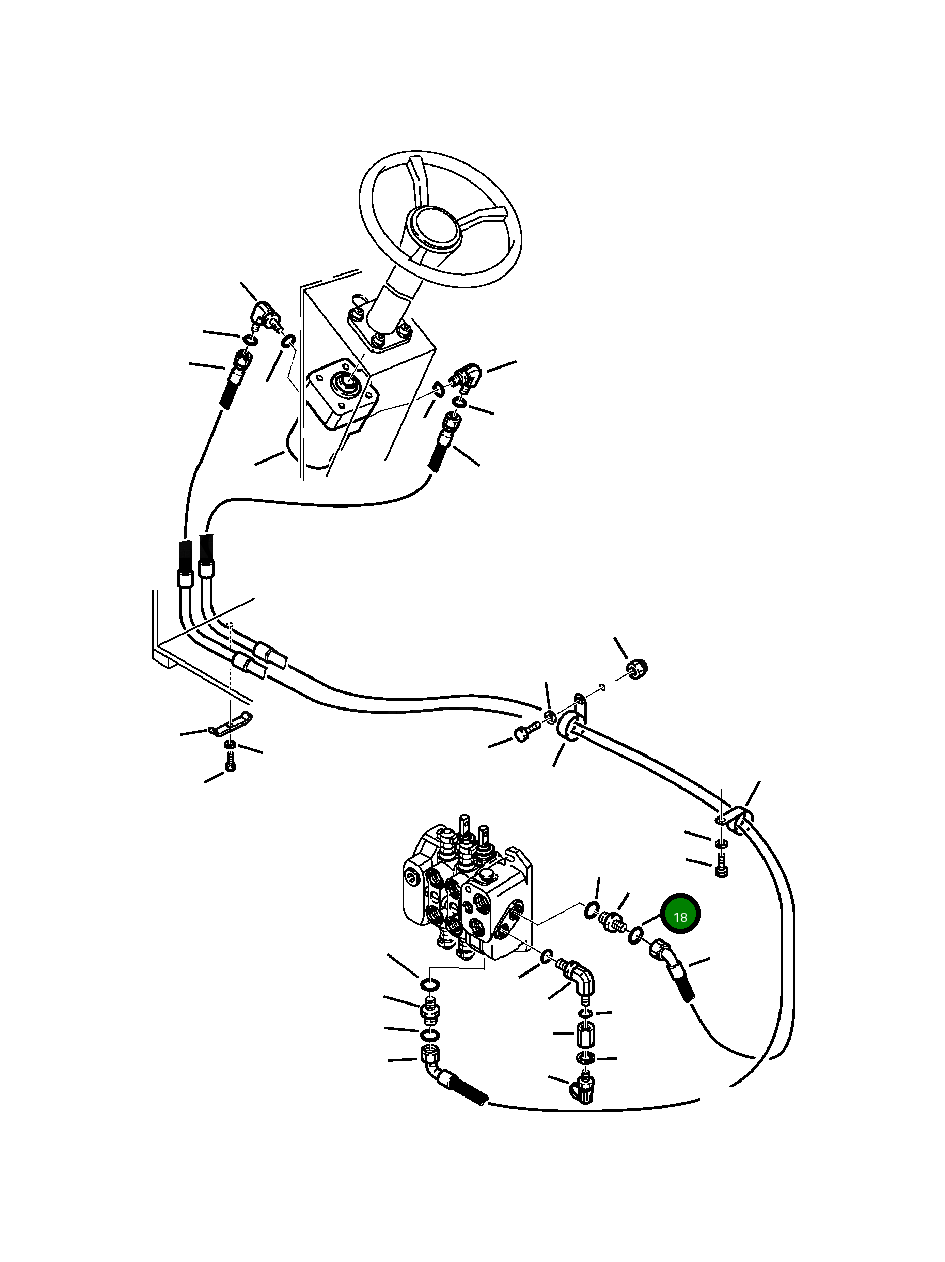 Кольцо уплотнительное (O-Ring) 855051014 Komatsu