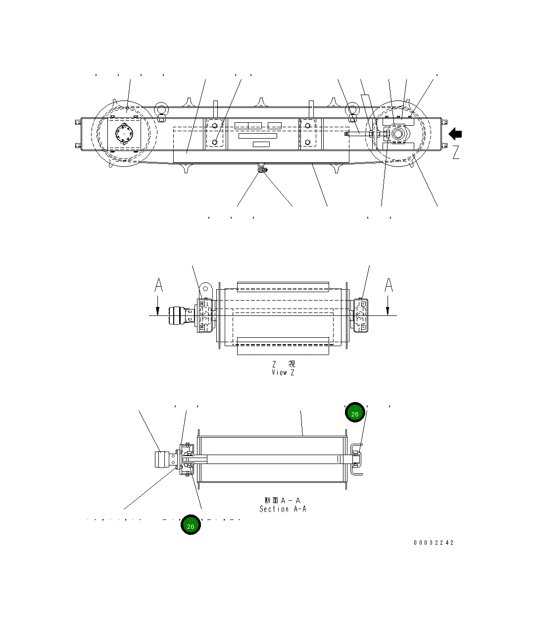 Болт MFS0000311 Komatsu