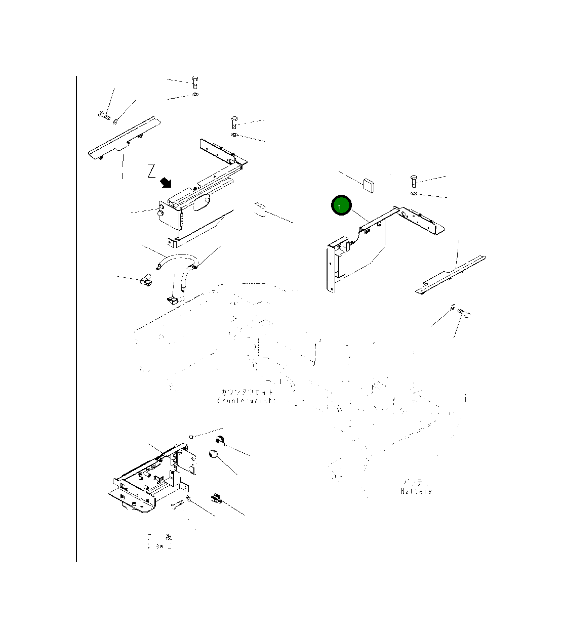 Крышка 421-06-61211 Komatsu