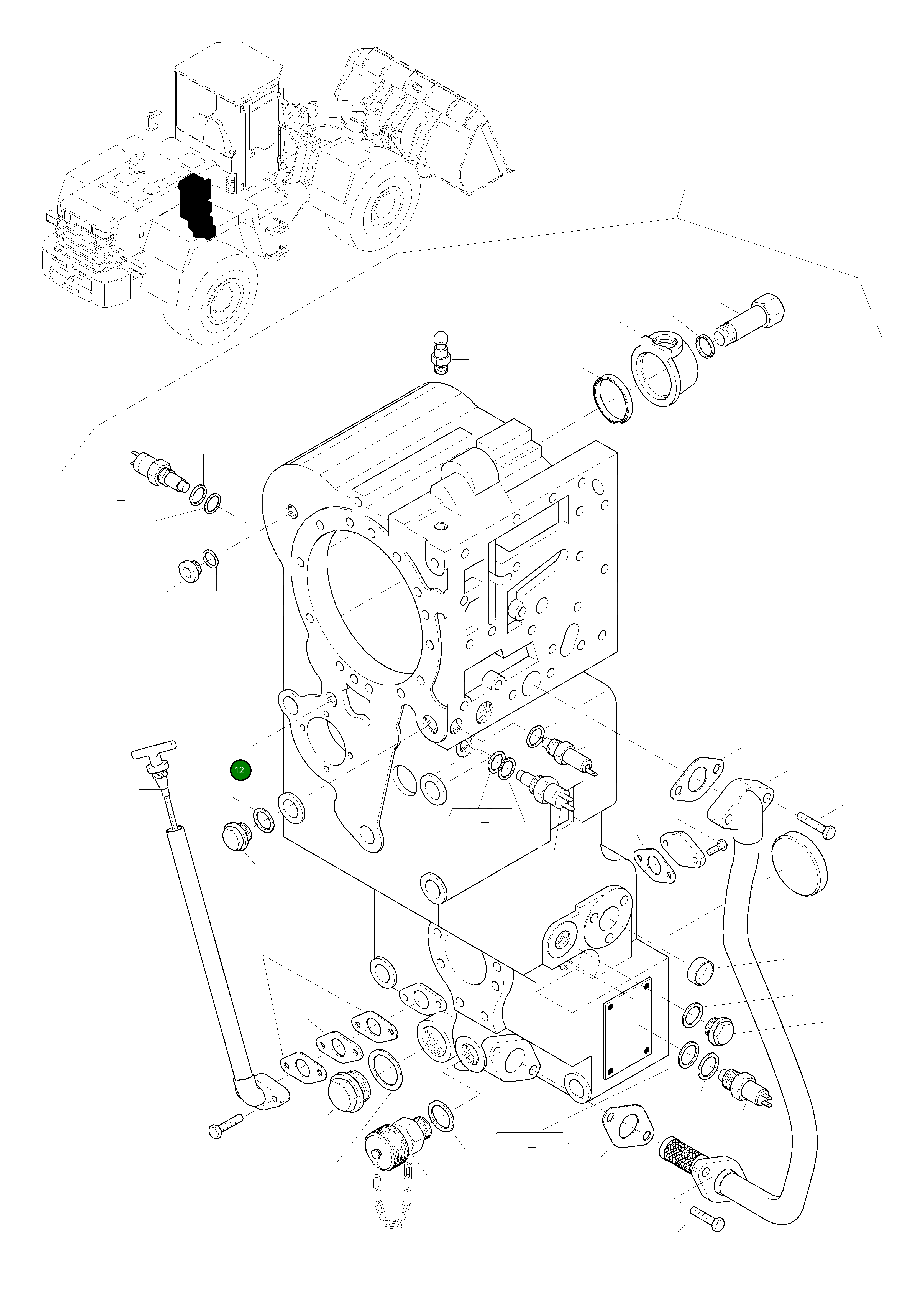 Кольцо уплотнительное (O-Ring) 42Y-15-H0P06 Komatsu