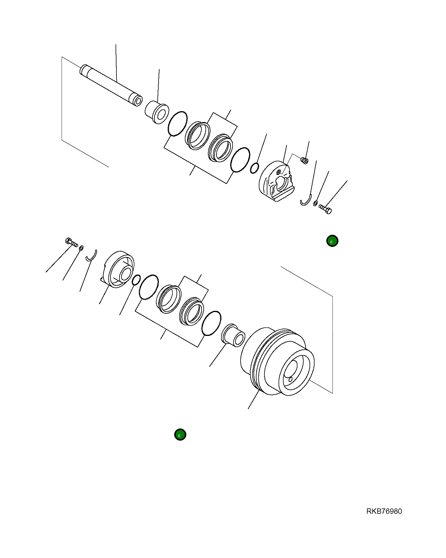 Кольцо уплотнительное (O-Ring) 820510708 Komatsu