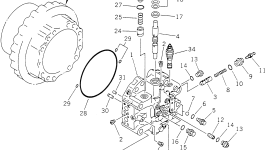 Кольцо уплотнительное (O-Ring) 07000-45270 Komatsu
