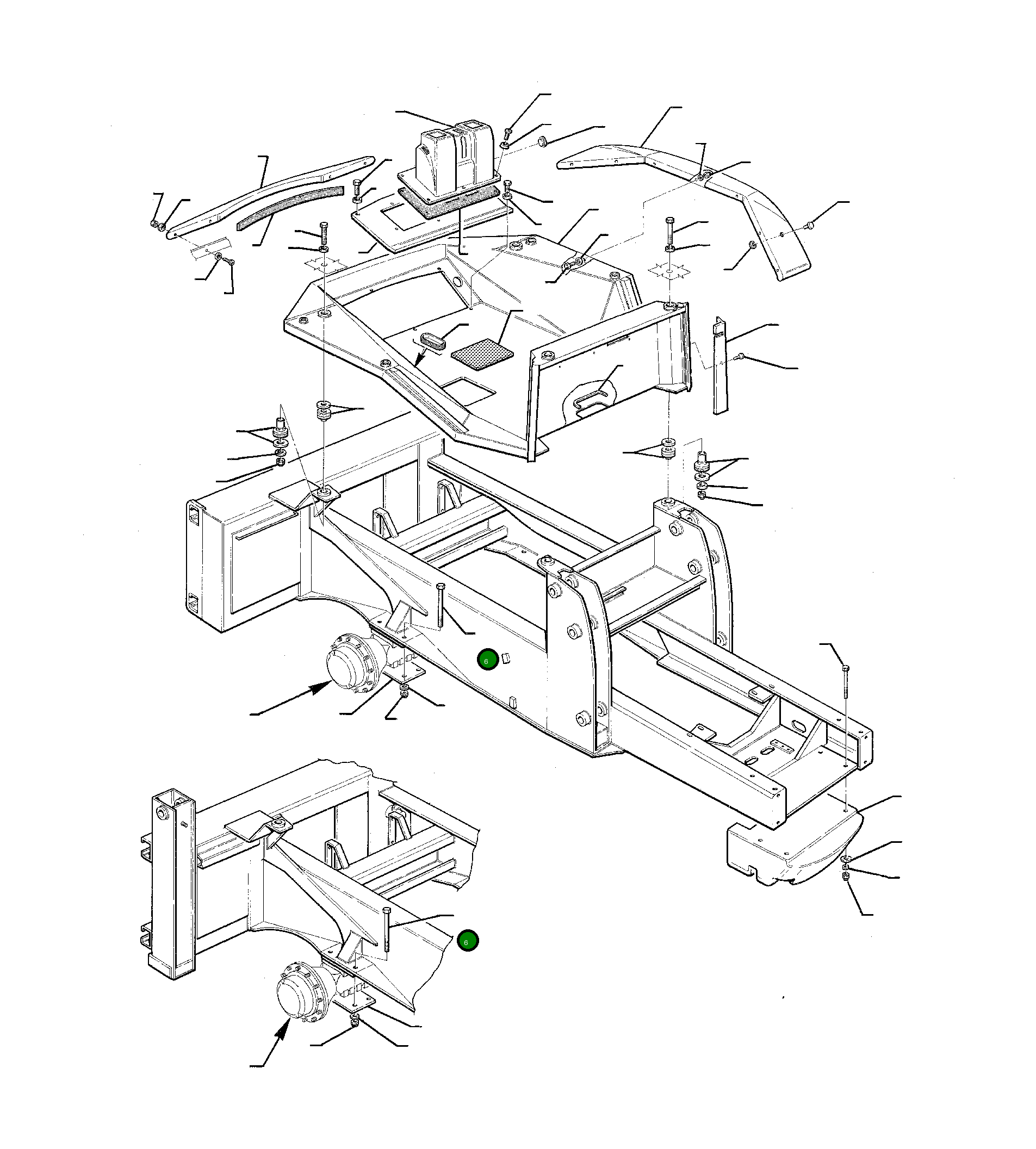 Болт 801070052 Komatsu