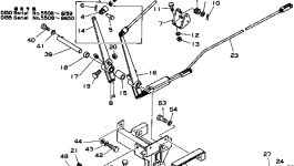 Кронштейн 175-43-31151 Komatsu